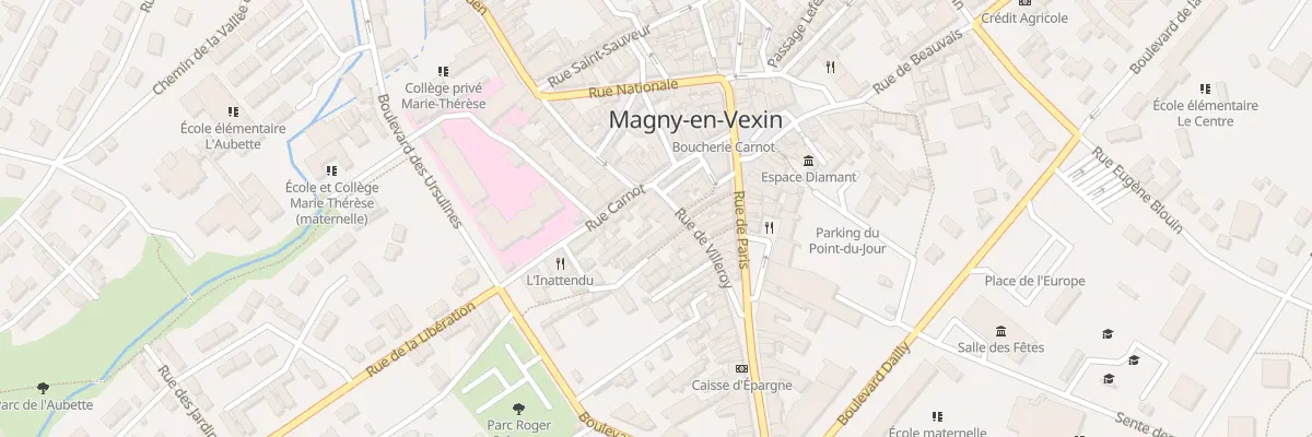 Plan du 8 Rue de Villeroy à Magny-en-Vexin