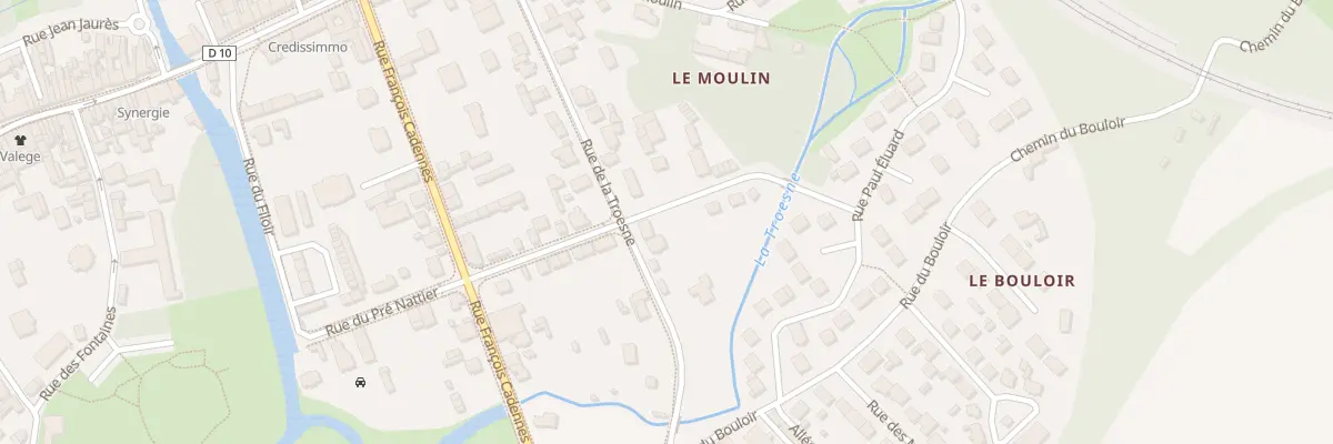 Plan du 19 Rue de la Troesne à Gisors