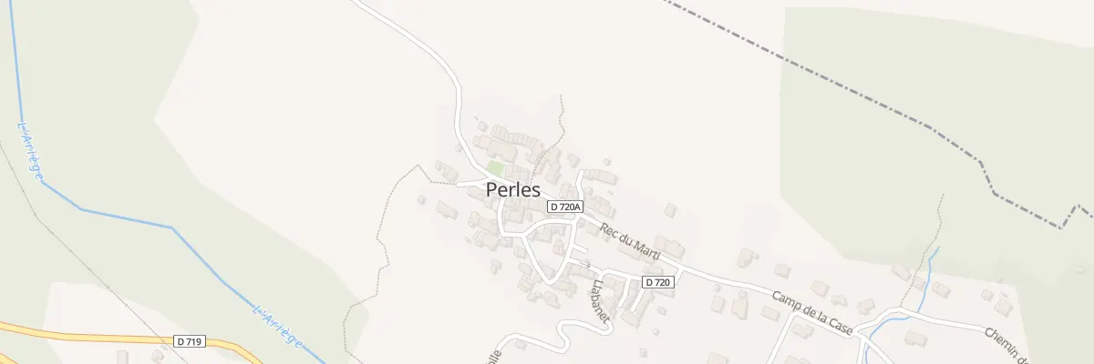 Plan du 1 Porte de Baychon à Perles-et-Castelet