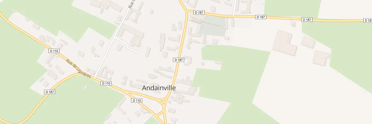 Plan du 8 Rue de l’Église à Andainville