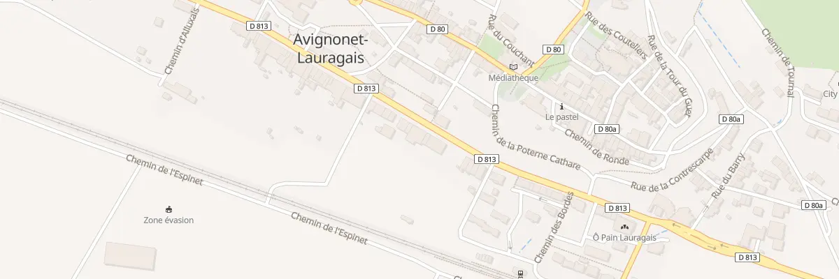 Plan du 15 Av d’Occitanie à Avignonet-Lauragais