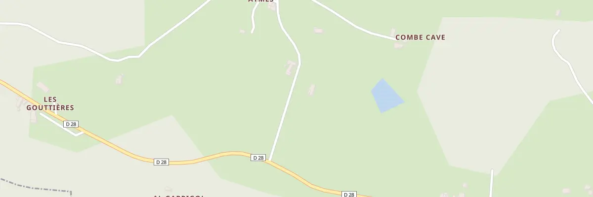 Plan du 1207 Tra de Magné Aymès à Vaour
