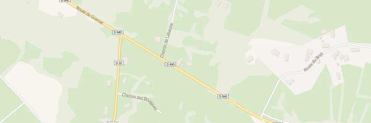 Plan du 5040 Labaune Basse à Issendolus
