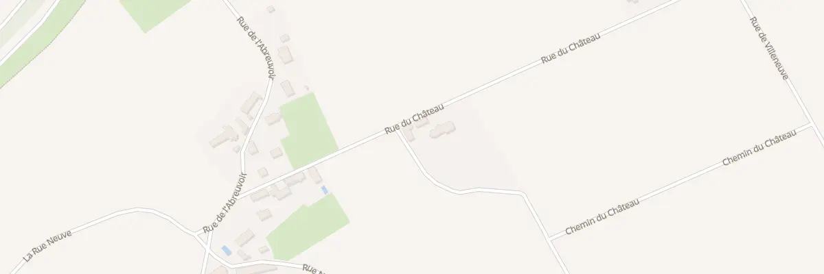 Plan du 274 Rue du Chateau à Mareau-aux-Prés