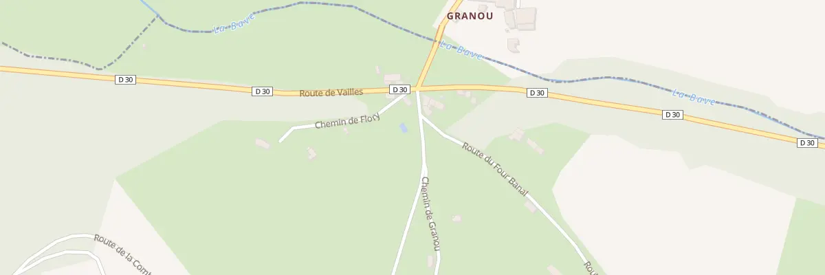 Plan du 5047 Granou à Loubressac