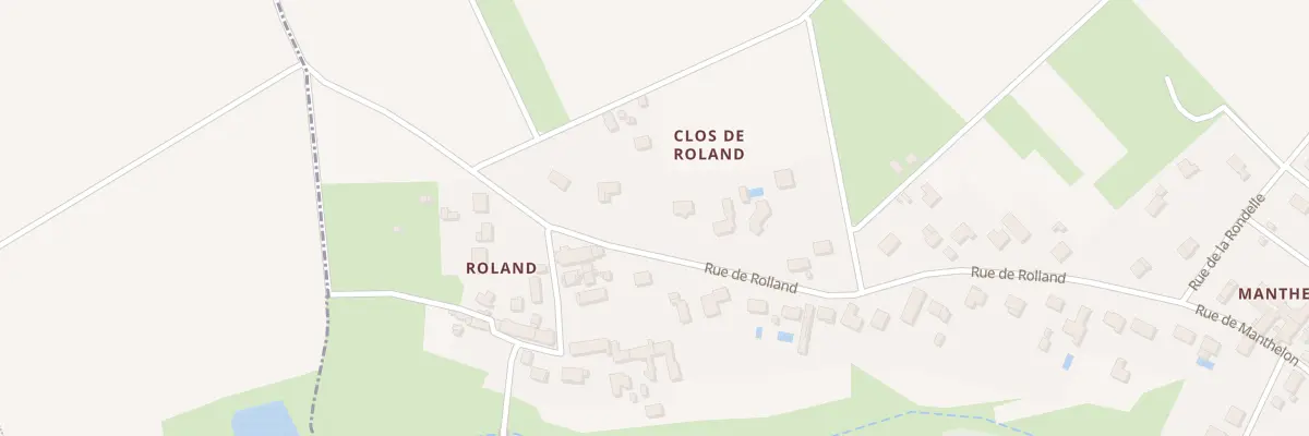 Plan du 378 Rue de Rolland à Mézières-lez-Cléry