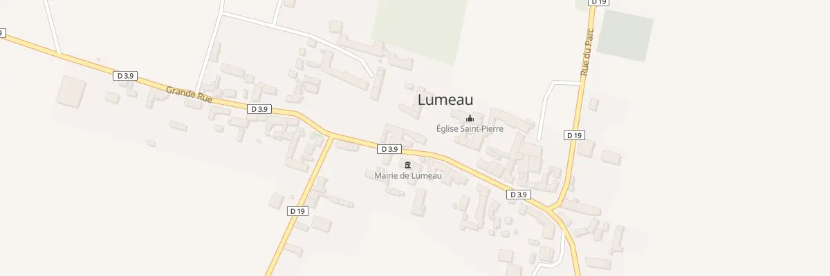 Plan du 28 Gr Grande Rue à Lumeau