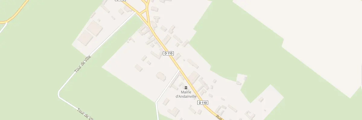 Plan du 5 Rue de Villers à Andainville