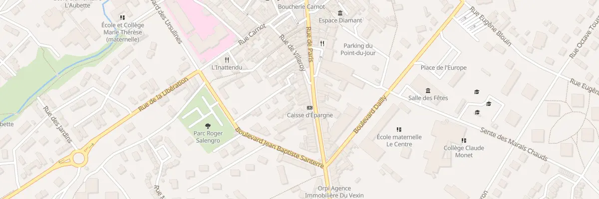 Plan du 44 Rue de Paris à Magny-en-Vexin