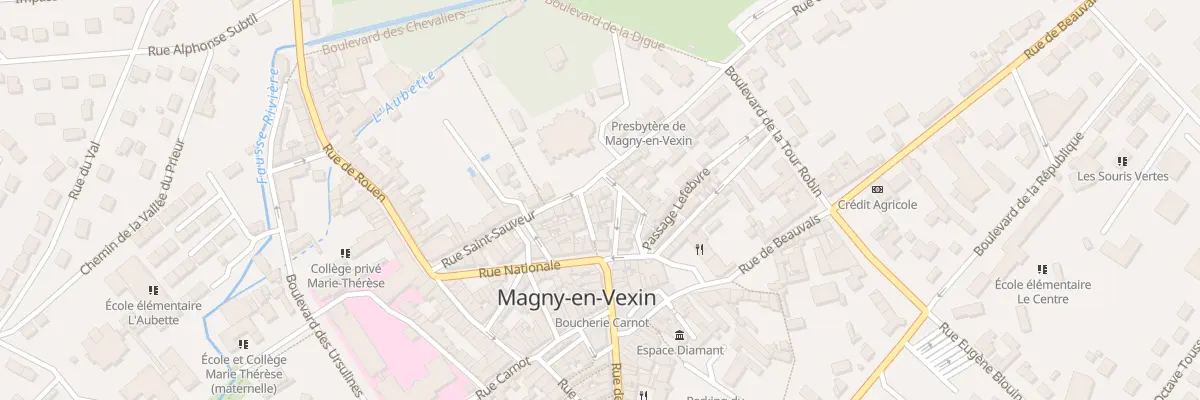 Plan du 1 Rue Saint Sauveur à Magny-en-Vexin