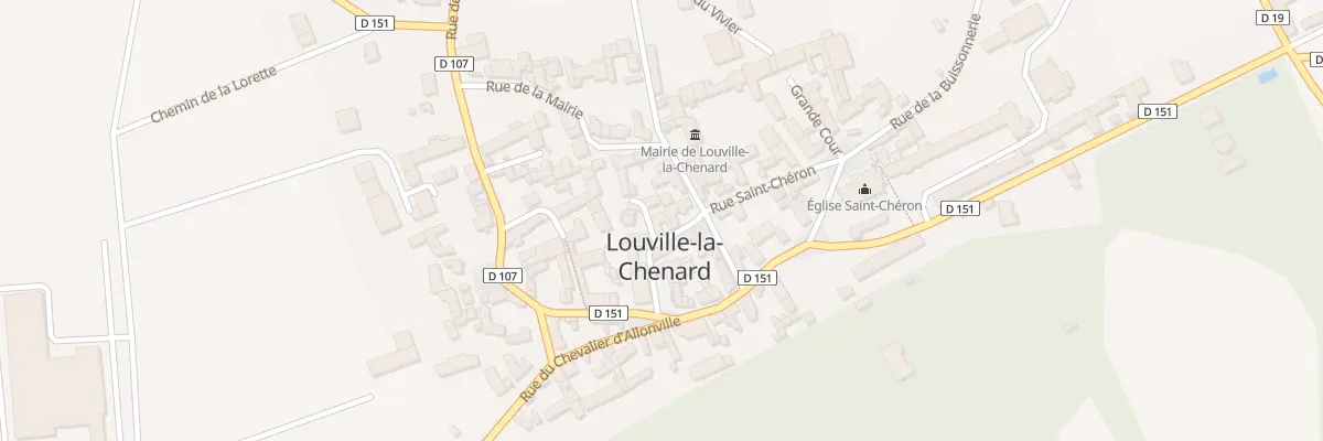 Plan du 4 Rue Saint Pie à Louville-la-Chenard