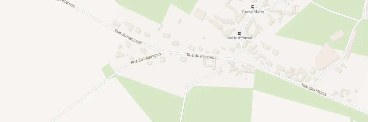 Plan du 15 Rue du Réservoir à Yonval