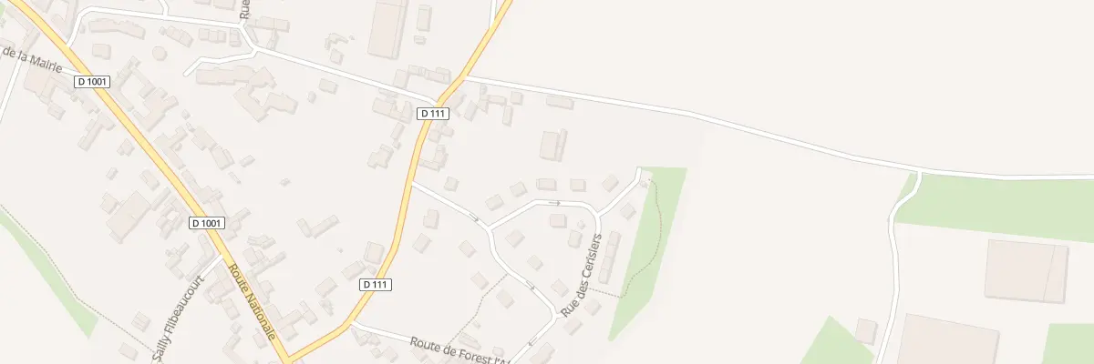 Plan du 5 Rue des Cerisiers à Nouvion