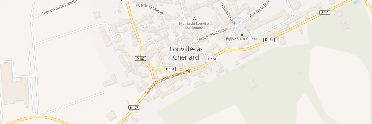 Plan du 1 Pl du Soleil Levant à Louville-la-Chenard