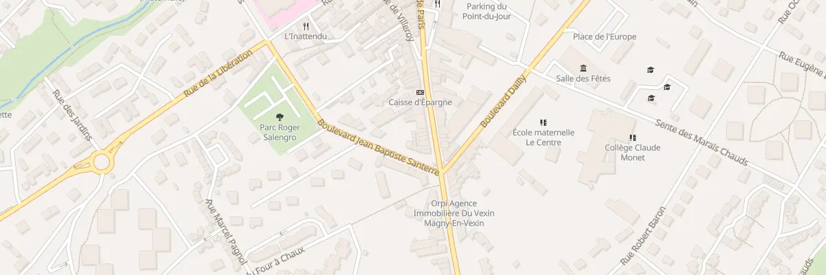 Plan du 60 Rue de Paris à Magny-en-Vexin