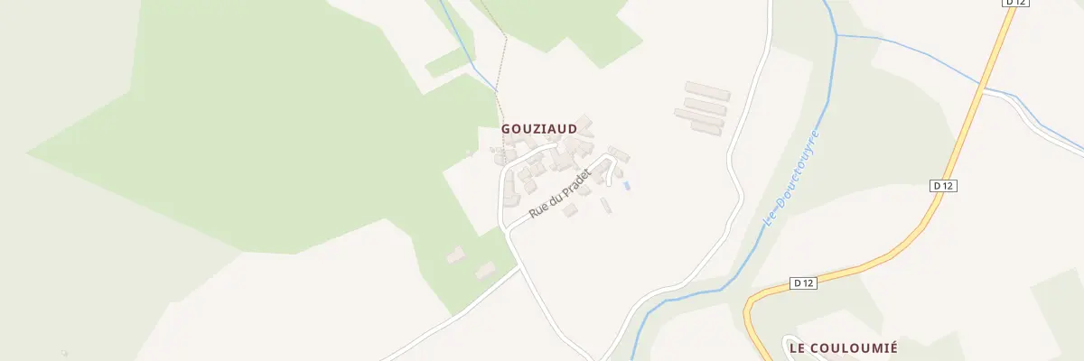 Plan du 3 Rue du Pradet à Lieurac