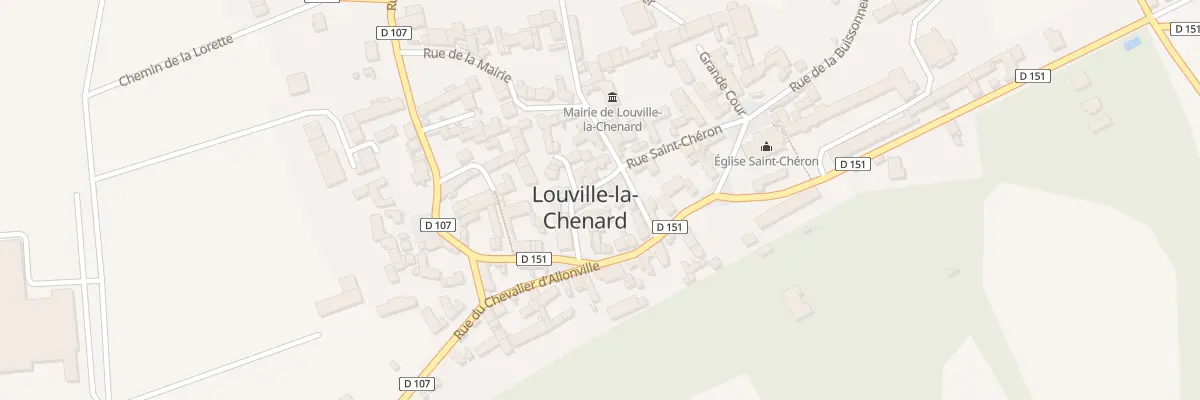 Plan du 3 Rue Saint Pie à Louville-la-Chenard