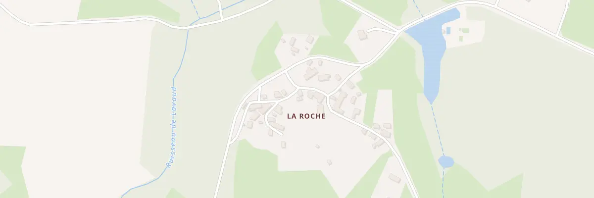 Plan du 10 La Roche à Méasnes