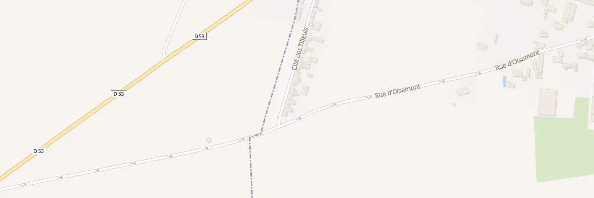 Plan du 26 Cite des Tilleuls à Forceville-en-Vimeu