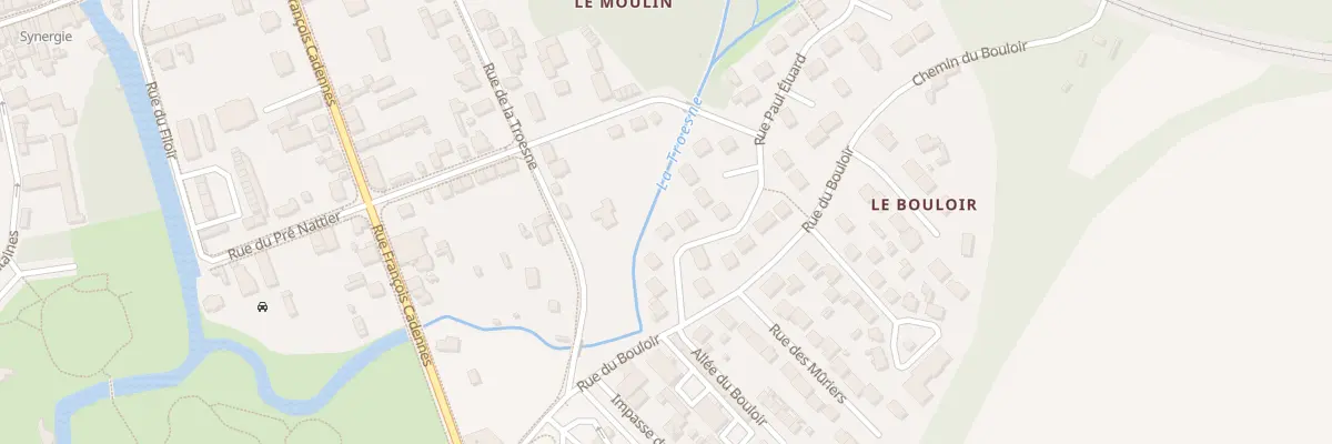 Plan du 46 Rue Paul Eluard à Gisors