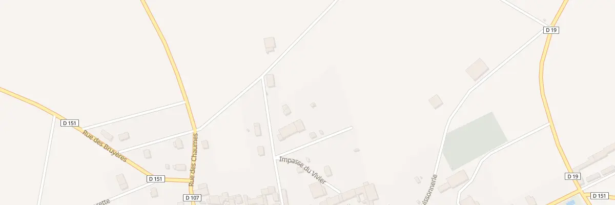 Plan du 8 Rue des Quatre Ormes à Louville-la-Chenard