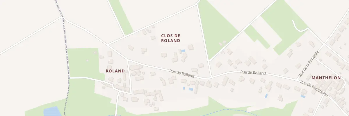 Plan du 332 Rue de Rolland à Mézières-lez-Cléry