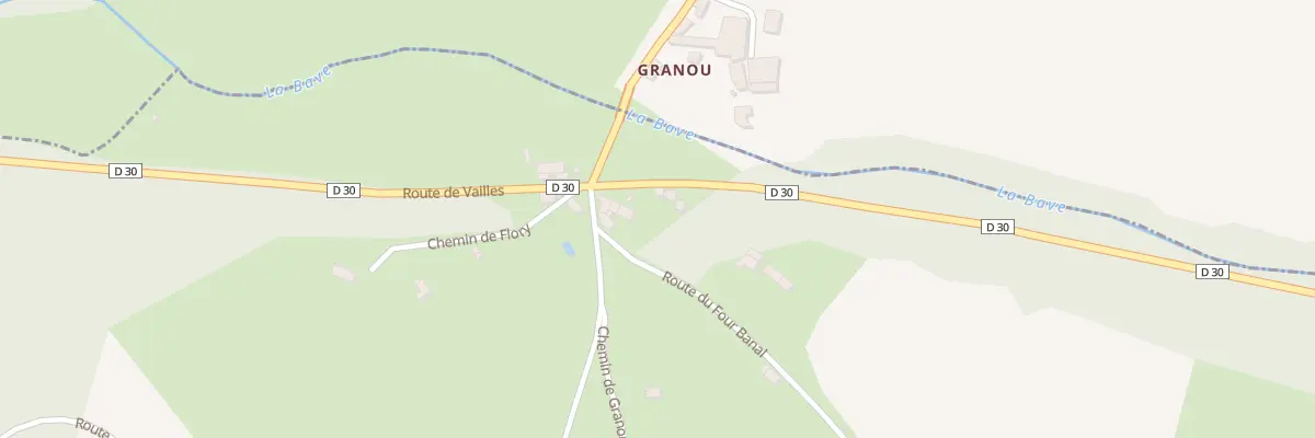 Plan du 5046 Granou à Loubressac