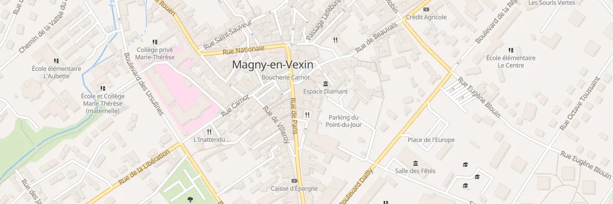 Plan du 15 Rue de Paris à Magny-en-Vexin