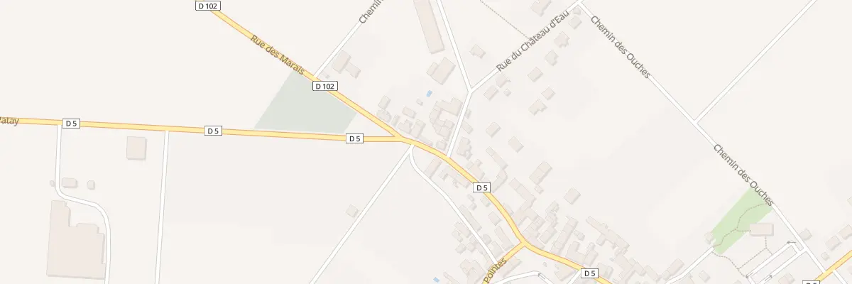 Plan du 5074 Rue des Marais à Sougy