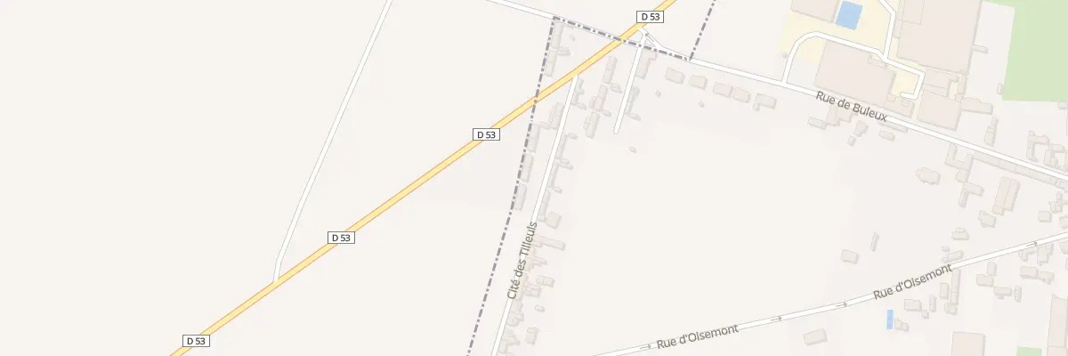 Plan du 10 Cite des Tilleuls à Forceville-en-Vimeu