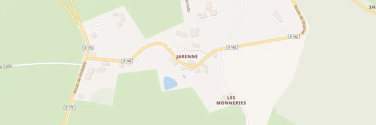 Plan du 5077 Jarennes à Beaumont