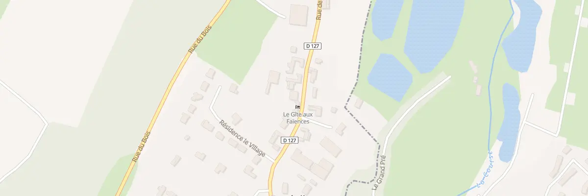 Plan du 333 Rue de la Vallée à Estréelles