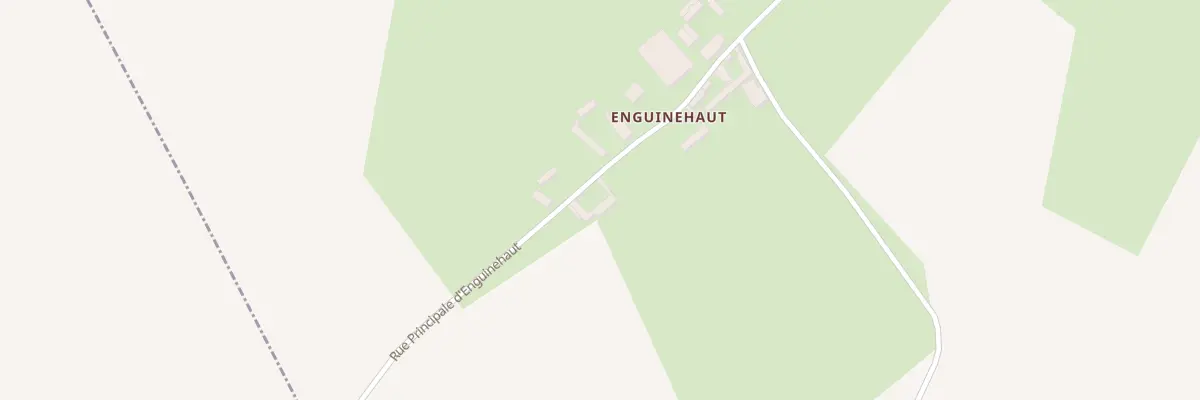 Plan du 2 Rue Principale d’Enguinehaut à Beussent