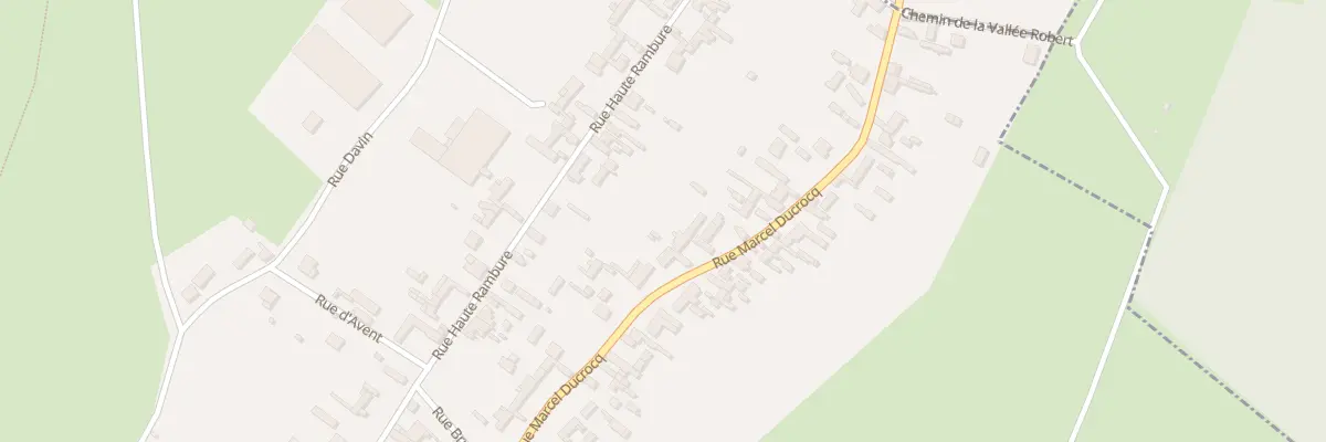 Plan du 25 Rue Marcel Ducrocq à Beaucamps-le-Vieux