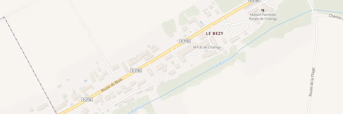 Plan du 31 Rte de Blois à Chaingy