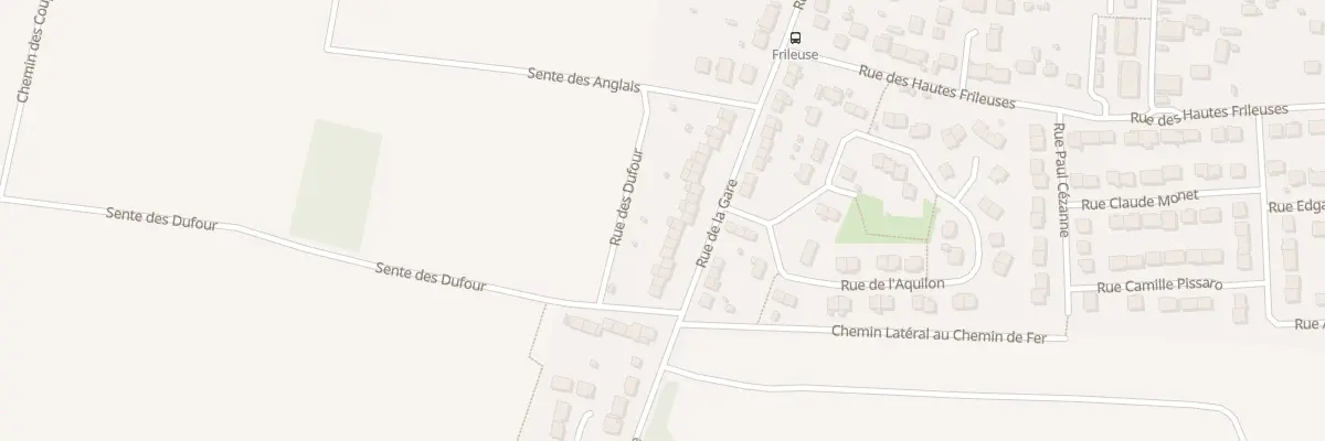 Plan du 15 Rue de la Gare à Issou