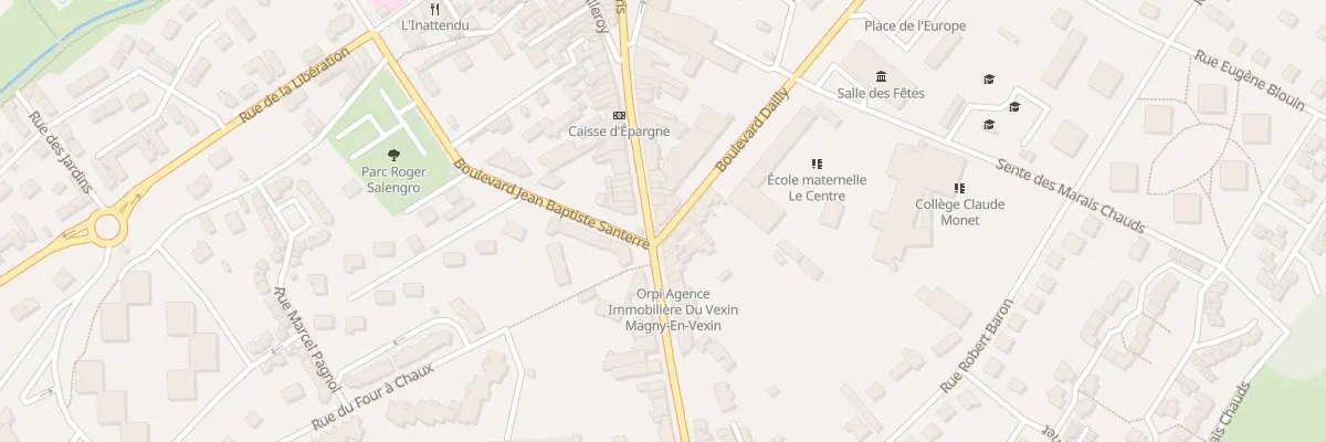 Plan du 63 Rue de Paris à Magny-en-Vexin