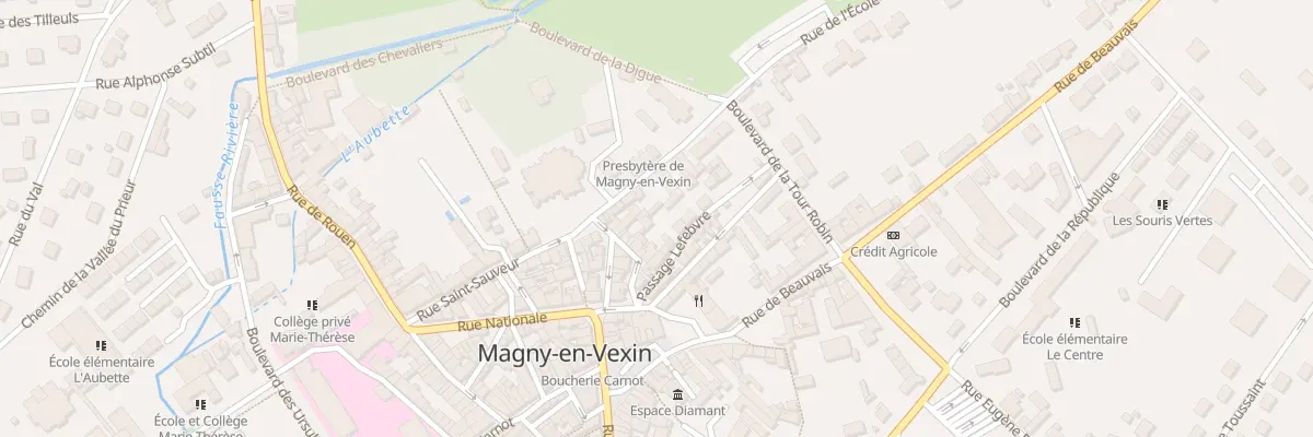 Plan du 8B Rue de la Paix à Magny-en-Vexin