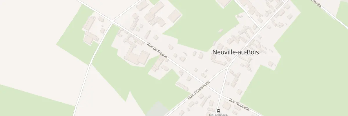 Plan du 110 Rue de Fresnes Tilloloy à Neuville-au-Bois