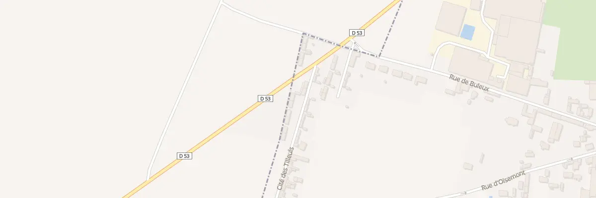 Plan du 7 Cité des Tilleuls à Neuville-au-Bois