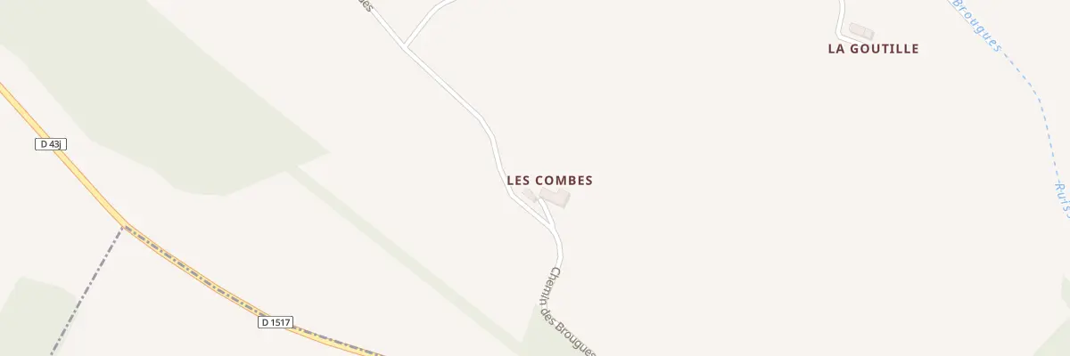 Plan du 380 Las Combes à Avignonet-Lauragais