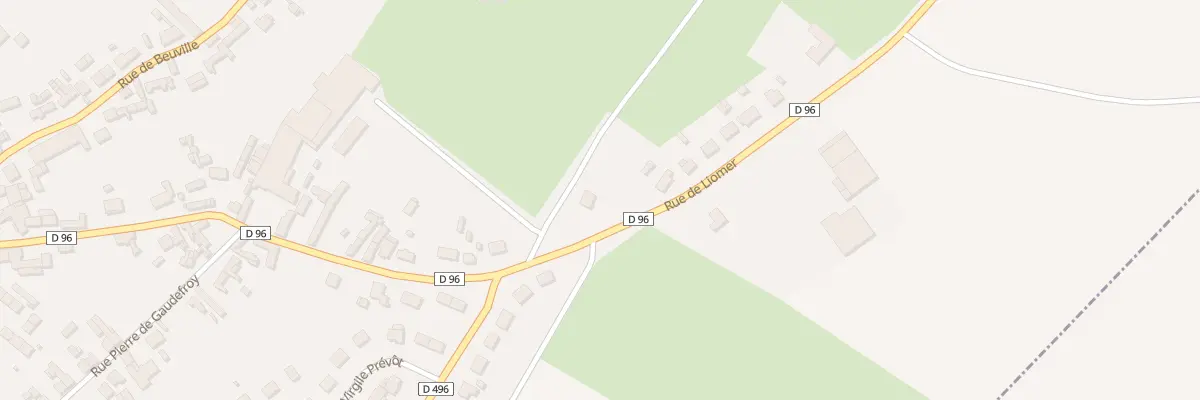 Plan du 41 Rue de Liomer à Beaucamps-le-Vieux