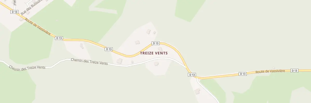 Plan du 5746B La Raix à Peyrat-le-Château