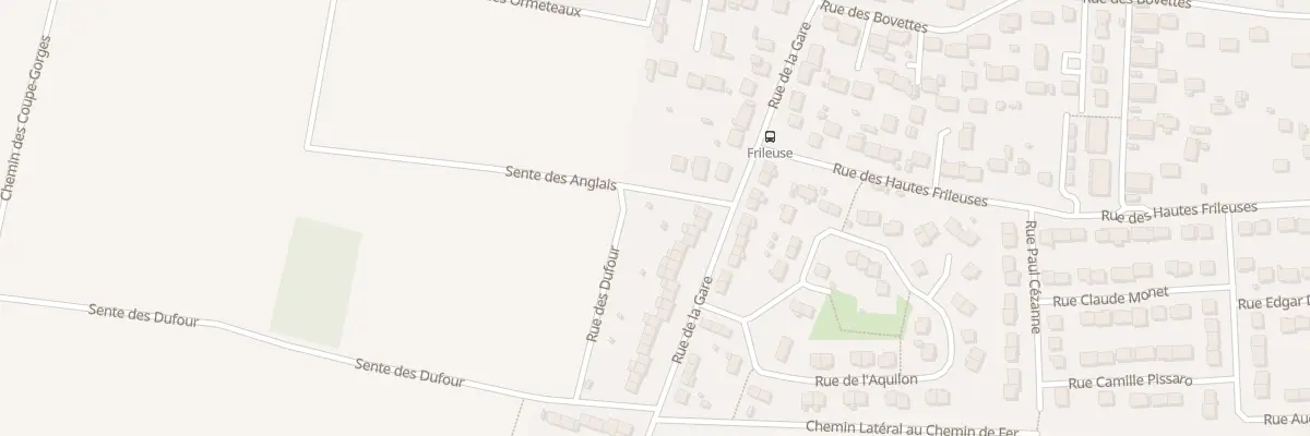 Plan du 35 Rue de la Gare à Issou