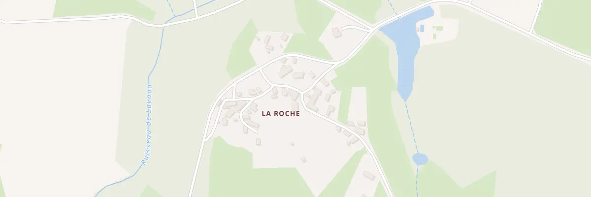 Plan du 14 La Roche à Méasnes