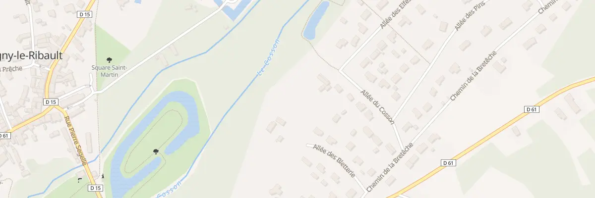 Plan du 5219 La Breteche à Ligny-le-Ribault