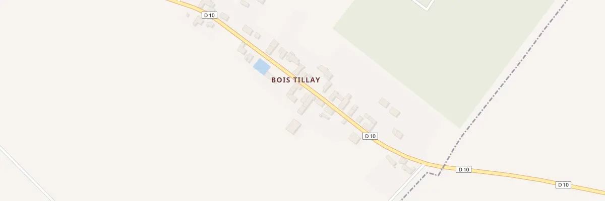 Plan du 16 Bois Tillay à Tillay-le-Péneux