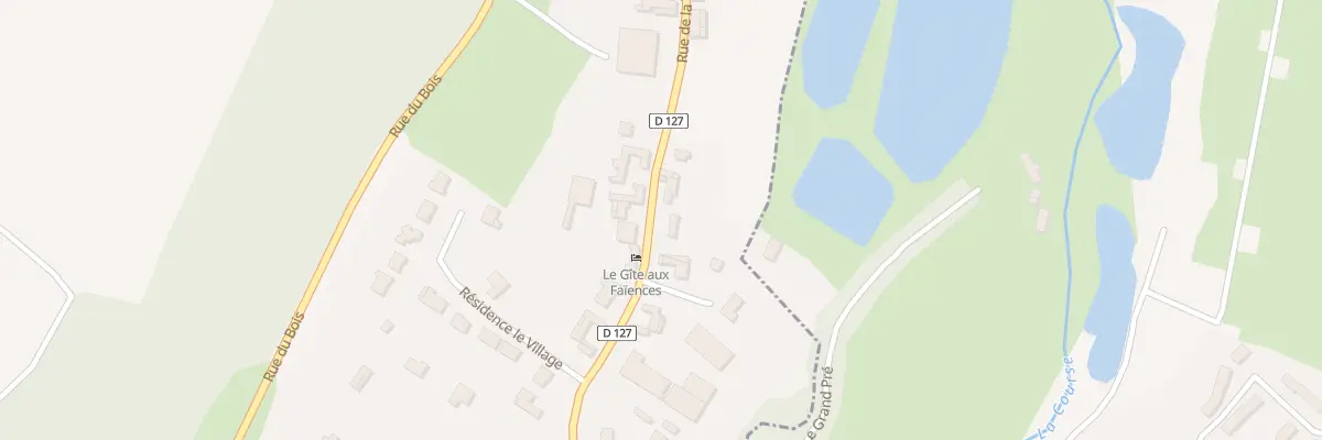 Plan du 344 Rue de la Vallée à Estréelles