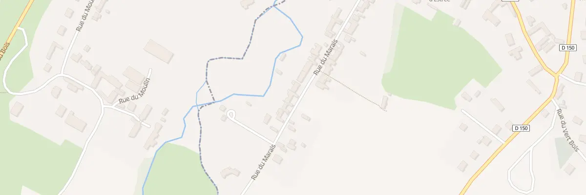 Plan du 18 Rue du Marais à Estrée