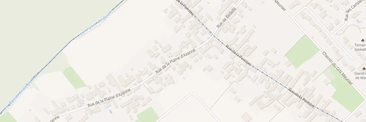 Plan du 1675 Rue de la Plaine d’Azenne à Cléry-Saint-André